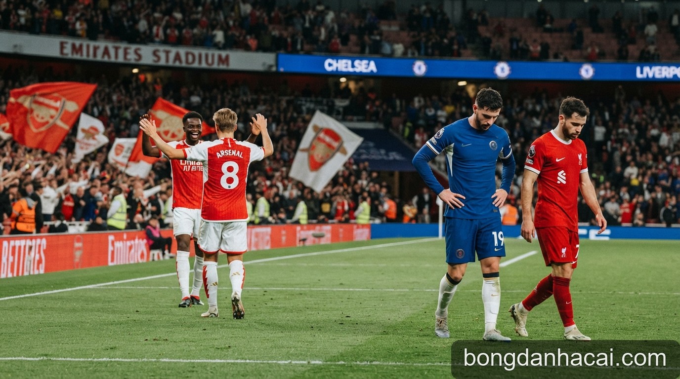 Ngoại hạng Anh sau 4 vòng đấu: Arsenal khẳng định vị thế, Chelsea và Liverpool chững lại - 2