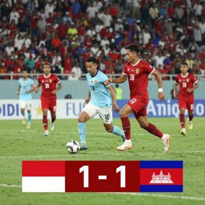 Indonesia W 1-1 Cambodia W: Điểm số đáng tiếc của đội chủ nhà trong ngày ra quân